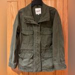 Madewell  Olive‎ Foliage Green Surplus Utility Jacket Full Zipper & Snaps Size XS Photo 4