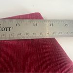 Rebecca Minkoff Burgundy Skirt ‎ Corduroy Mini Skirt Size 8 Fall Frolic Après-Ski Photo 12