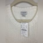 J.Crew Sweater Vest XXS White Cable Knit 100% Cotton Pullover Classic Layer NWT Photo 3