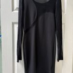 Mystic Black Long Sleeve Dress Photo 1