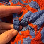 Madewell  Empire-Waist‎ Tank Maxi Dress in Floral Blue Red Size 2 NWT flaw Photo 5