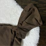 Princess Polly Brown Charvi Ruched Mesh Mini Dress Photo 2