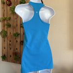 Lululemon Cool Racerback Tank Everlux Turquoise Size 2/4 Workout Yoga Workout Blue Photo 2