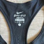 Nike  Black Fitted Sleeveless Tank Top Photo 1