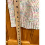 Moth Anthropologie Pastel Confetti Knit Sweater Raglan Crewneck Size Small Photo 4
