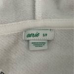 Aerie  White Oversized Full Zip Hoodie Photo 3