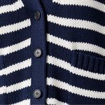 J.Crew  Heritage cotton relaxed cardigan in stripe Photo 1