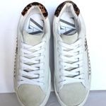 ZARA White & Gray Suede Silver Stud Leopard Print Women Shoes 36 / 6 Photo 10