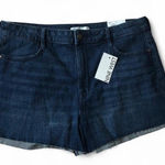 Nine West NWT  Women's Blue Jean Shorts Size 14 Photo 0