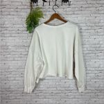 Ford White Cropped Pink Bronco Girl Crewneck Size 2X Photo 4