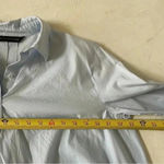 ZARA High Low Shirt Dress Light Blue Size XS Photo 3