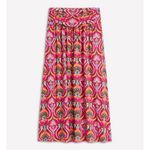 💕BODEN💕 Rosaline Jersey Skirt ~ Pink Peony Ornamental Floral Print 8 NWT Photo 6