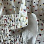 Vineyard Vines Smocked white Maxi Dress size L preowned Photo 12