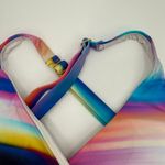 La Blanca Bikini Top Size 10 NWT Sunset Shores Over The Shoulder Underwire Wrap Photo 9