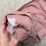 NWT‎ Danysu Workout Top XL Mauve Crop Top with Open Back Activewear Gym Yoga Pink Photo 4