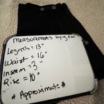 EXPRESS  Shortie High Rise in Black size 10 Photo 1