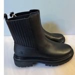 Johnston & Murphy Johnson & Murphy $198 Gianna Gore Bootie Urban Chic Black Leather Short Boot NEW Photo 3