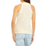 Gap White Knit Sweater High Neck Longline Tank Top Photo 1