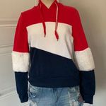 New Red, White & Blue Hoodie ā Size L (Runs Small), Brand New Red Size L Photo 0