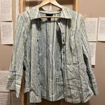 Lane Bryant Coconut Girl Coastal Summer Casual Long Sleeve Shirt with Flower Patterns Photo 1