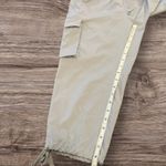 SOOTHFEEL Cargo Jogger Pants Light Gray Zip Pockets Drawcord Hem S Photo 8