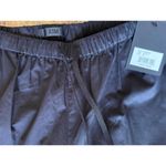 ATM New Black Womens Casual Pants with Drawstring Waist, Medium Photo 2
