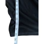 SheIn Womens Black Ribbed Sleeveless Ruched Bodycon Tank Dress Casual Beach Sz S Photo 3