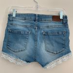 Superdry Lace Trimmed Denim Shorts Photo 1