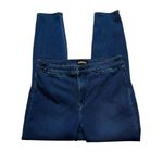 L'Agence L’AGENCE Luxe Lounge Yasmeen High Rise Skinny Jegging in River Blue Photo 4