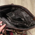 Weimeibaige Dark Brown Vegan Leather Purse Shoulder Handbag Photo 4