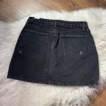 Lovers + Friends  Elijah Black Denim Mini Skirt Photo 4