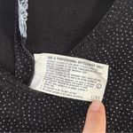 Bari Jay Black Silver Glitter Mini Dress Vintage Retro Formal Party Stretch Photo 2