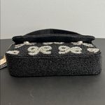 From India To You | Beaded Silver Bow Shoulder Bag Black Photo 7