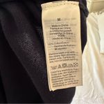 J.Crew Cardigan Sweater Cotton Crepe Navy Medium Photo 4