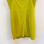 Olia by Lulu's Party For Two Neon Asymmetrical Neck Mini Dress Size Large NEW Yellow Photo 4