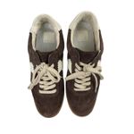 Dolce Vita Notice Brown Suede Leather Lace Up Low Top Sneakers Shoes Size 10.25 Photo 1