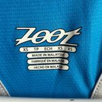 NWOT ZOOT RUN Silver Stand Heather & Pacific Singlet Tank Top Gray Size XS Photo 2