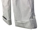Calvin Klein | Long Pin Stripped Gray Pants Photo 5
