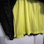 Nanette Lepore Black Mesh & Neon Pleated Mini Skirt Photo 3