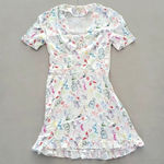 Maje  Ramake Printed Jacquard And Ruffle Dress Photo 3