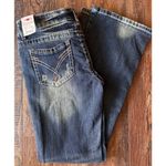NWT Vtg Vanity Dakota Jeans Distressed Wide Leg Flare Bootcut Women’s 27x31 Y2K Blue Size 27 Photo 5