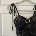 Lovers + Friends  Oscar Midi Dress Black Bronze Photo 6