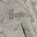 Harry Potter  hogwarts hoodie fleece robe by wizarding world size large Photo 2