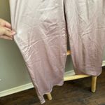 Lulus Light pink Lulu’s wide leg silk pant set Photo 3