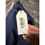 Universal Standard NWT  Size 2XL (30-32) Navy Blue Bikini Top Tie Back Adjustable Photo 1