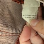 prAna  Mid Rise Kayla Jeans W4/27 Orange/Rust Design Straight Leg Photo 6