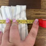 Club Monaco Club‎ Monaco Womens Pants 4 Linen Wide Leg Cream Stripe Paperbag Belt Gauzy Photo 7