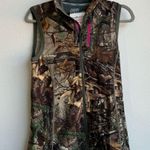 NWT icebreaker Merino Wool Cascade Vest Camouflage Base Layer Size Small Magenta Green Photo 1