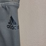 Adidass Charcoal Leggings with Pink Lettering Photo 3