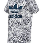 Adidas Black White Bold Age Edgy Feminine Athleisure Casual Dress Size Large Photo 0